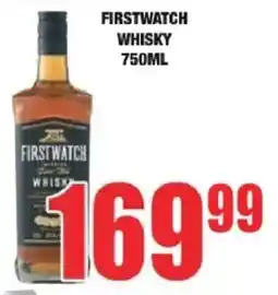 Boxer Liquors Firstwatch whisky offer
