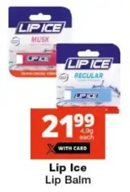 Checkers Lip Ice Lip Balm offer