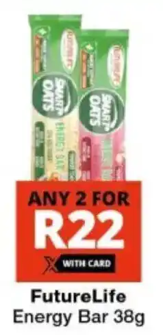 Checkers FutureLife Energy Bar offer