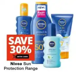 Checkers Nivea Sun Protection Range offer