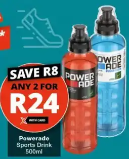 Checkers Powerade Sports Drink offer
