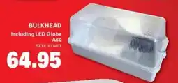 Cashbuild Bulkhead Including LED Globe A60 offer