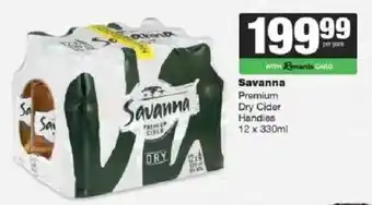 Savanna Premium Dry Cider Handies
