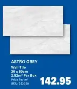 Cashbuild Astro Grey Wall Tile offer