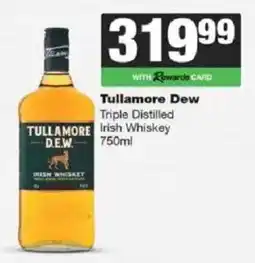 Spar Tops Tullamore Dew Triple Distilled Irish Whiskey offer