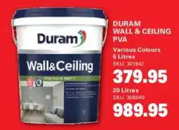 Cashbuild Duram Wall & Ceiling Pva offer