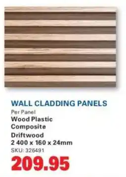 Cashbuild Wall cladding panels offer