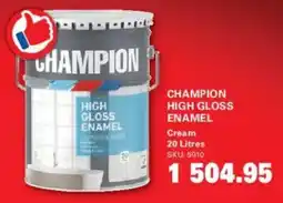 Cashbuild Champion high gloss enamel offer