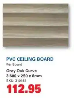 Cashbuild Pvc ceiling board offer