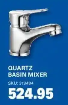 Cashbuild Quartz basin mixer offer