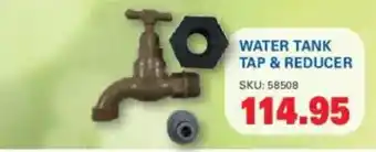 Cashbuild Water tank tap & reducer offer