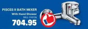 Cashbuild Pisces II bath mixer with hand shower offer