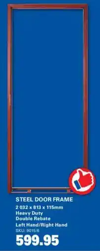 Cashbuild Steel door frame offer