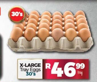 Take 'n Pay X-Large Tray Eggs 30's offer