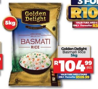 Take 'n Pay Golden Delight Basmati Rice 5kg offer