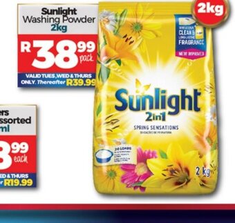 Take 'n Pay Sunlight Washing Powder 2kg offer