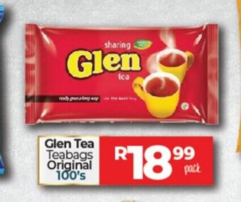 Take 'n Pay Glen Tea Teabags Original 100's offer