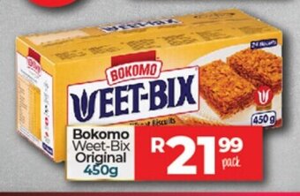 Take 'n Pay Bokomo Weet-Bix Original 450g offer