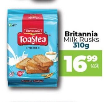 Take 'n Pay Britannia Milk Rusks 310g offer