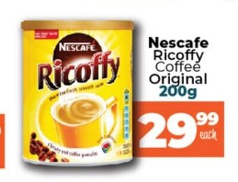 Take 'n Pay Nescafe Ricoffy Coffee Original 200g offer