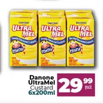 Take 'n Pay Danone Ultramel Custard 6x200ml offer