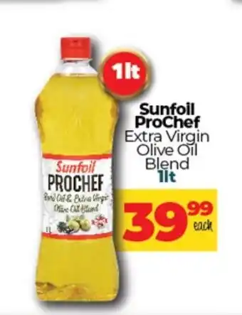 Take 'n Pay Sunfoil ProChef Extra Virgin Olive Oil Blend 1lt offer