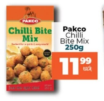 Take 'n Pay Pakco Chilli Bite Mix 250g offer
