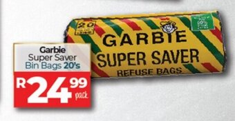 Take 'n Pay Garbie Super Saver Bin Bags 20's offer