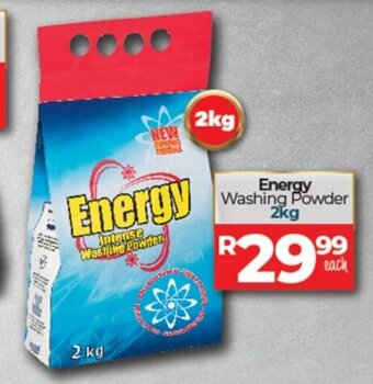 Take 'n Pay Energy Washing Powder 2kg offer