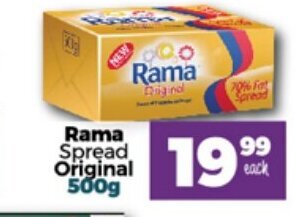 Take 'n Pay Rama Spread original 500g offer