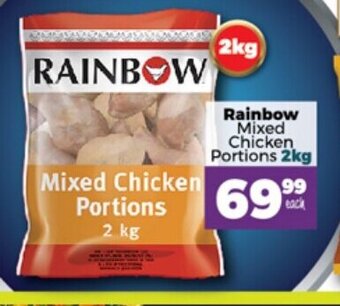 Take 'n Pay Rainbow Mixed Chicken Portions 2kg offer