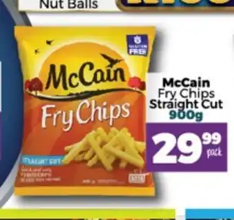 McCain Fry Chips Straight Cut 900g