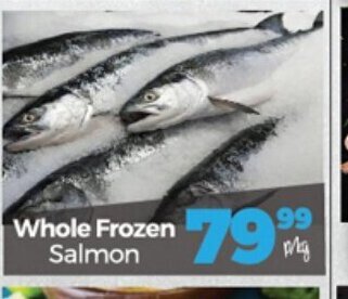 Take 'n Pay Whole Frozen Salmon per kg offer