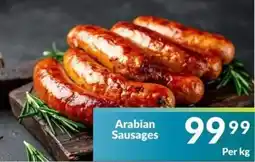 Super Save Arabian Sausages offer