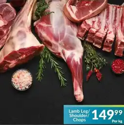 Super Save Lamb Leg/ Shoulder/ Chops offer