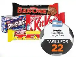 Check Star Nestle Countline Large Bars offer