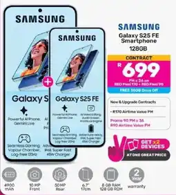 Game Samsung Galaxy S25 FE Smartphone 128GB offer