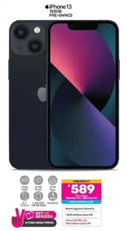 Game iPhone 13 128GB Pre-owned offer