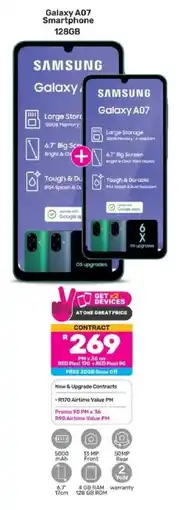 Game Samsung Galaxy A07 Smartphone 128GB offer