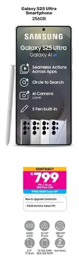 Game Samsung Galaxy S25 Ultra Smartphone 256GB offer