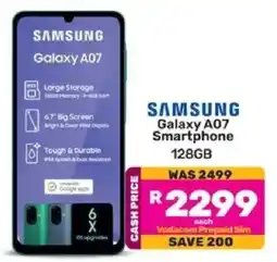 Game Samsung Galaxy A07 Smartphone 128GB offer