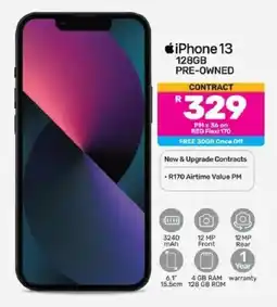 Game iPhone 13 128GB Pre-owned offer