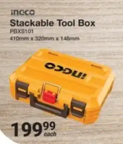 Mica Ingco Stackable Tool Box offer