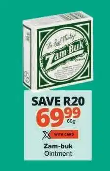 Checkers Zam-Buk Ointment offer