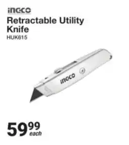 Mica Ingco Retractable Utility Knife offer