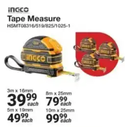 Mica Ingco Tape Measure offer