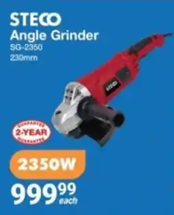Mica Steco Angle Grinder offer