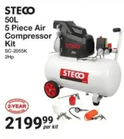 Mica Steco 5 Piece Air Compressor Kit offer