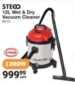 Mica Steco Wet & Dry Vacuum Cleaner offer