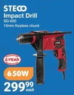 Mica Steco Impact Drill offer
